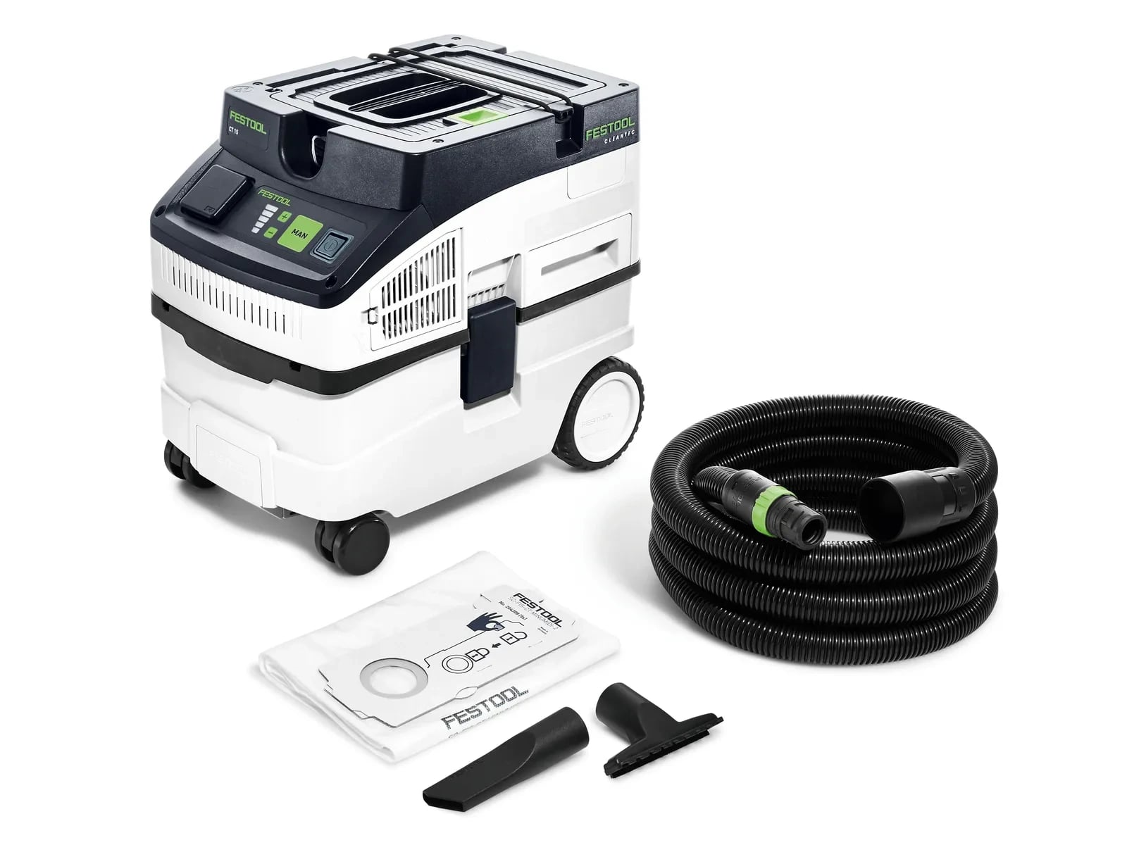 Aspirador Festool CT 15 CLEANTEC y equipamiento de la referencia 578327