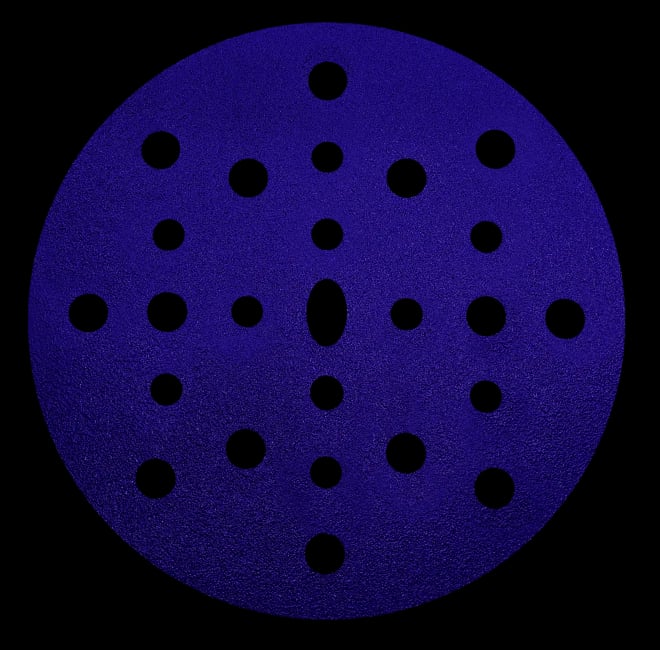 Disc abrasiu Carsystem F.23 Ceramic de 150 mm amb 25 forats