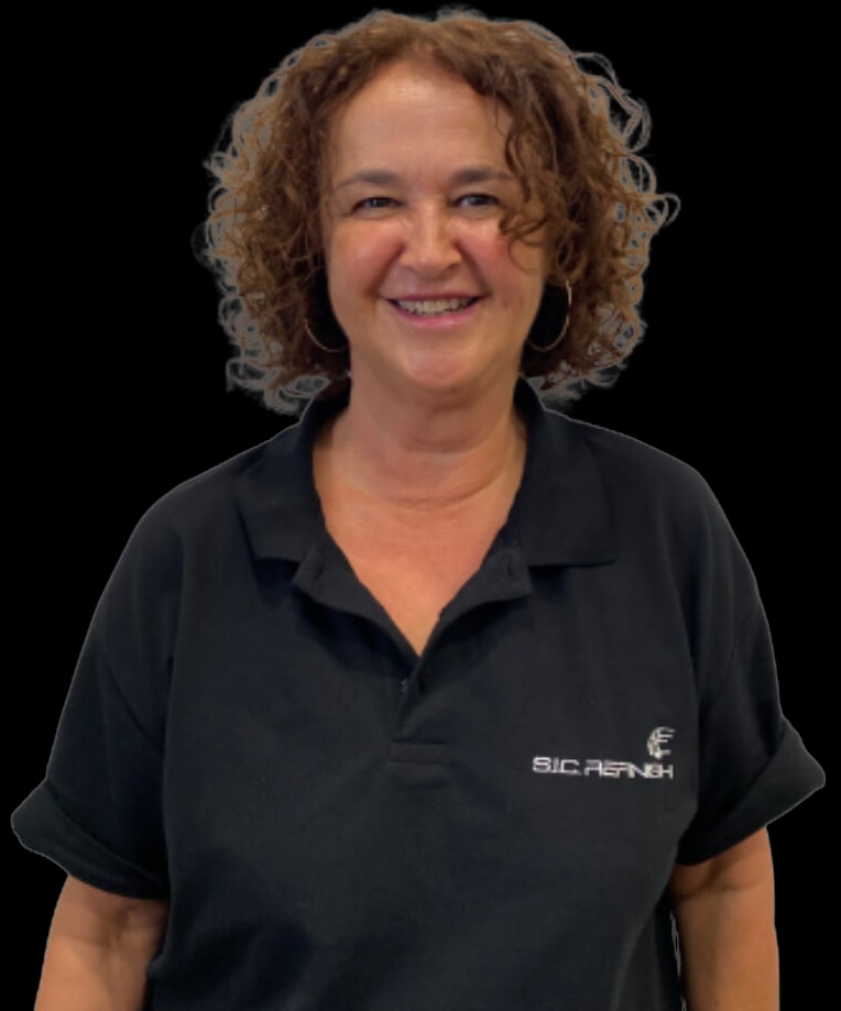 Maribel, departament comercial de SIC Refinish