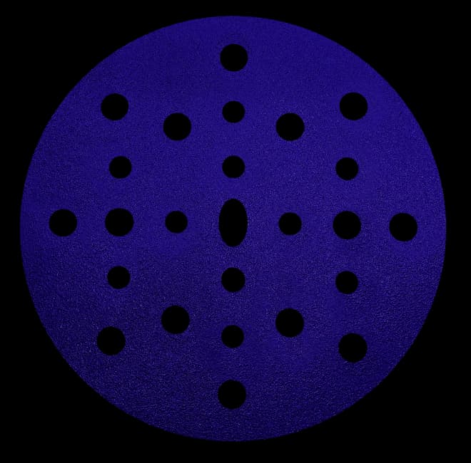 Carsystem F.23 Ceramic 150 mm abrasive disc with 25 holes